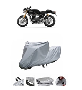 Triumph Thruxton RS  Gri Motosiklet Brandası ARKA ÇANTA UYUMLU DEĞİLDİR