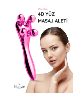 4D Yüz Cilt Sıkılaştırıcı ve Selülit Giderici Rulo Masaj Aleti