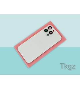İphone 16 PRO MAX Arka Pil Batarya Kapağı Kapak ( Full Kamera Lensli ) BEYAZ