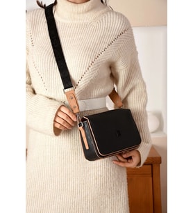 Kadın Kabartma Baskılı El Ve Omuz Çantası Shoulder Bag (STD)
