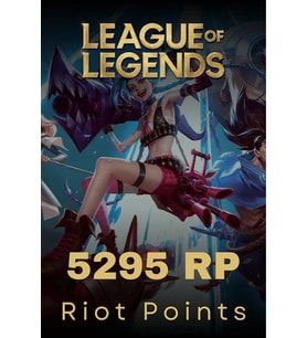 League Of Legends 5295 RP Riot Points Cash