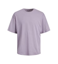 JACK JONES Erkek Geniş Kesim Basic Tişört 12185628 (Mor)