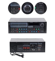 Midex MX-2300U 4 Kanal 2x300W Stereo Amfi 600W Power Mikser Bluetooth USB