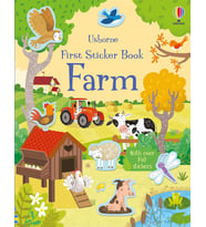 First Sticker Book Farm (Krem)