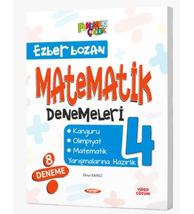 FENOMEN ÇOCUK 4. SINIF EZBER BOZAN MATEMATİK DENEMELERİ