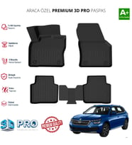 SKODA KAMİQ ARACA ÖZEL 3D PASPAS 2019 2020 2021 2022 2023 2024 2025