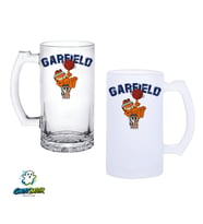 Garfield Kulplu Bira Bardağı Buzlu veya Şeffaf Seçenekli 0288
