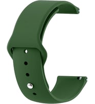 Lexroo Xiaomi Watch 5 için Silicone Sport Band Koyu Yeşil [Watch 5 ile Uyumlu Kordon - Koyu Yeşil]