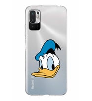 Xiaomi Redmi Note 10 5G Uyumlu Kapak Donald Duck Tasarımlı Şeffaf Silikon Kılıf