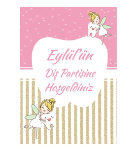 Diş Buğdayı İlk Dişim Afiş,Karşılama Panosu Branda Prens hdts1007-