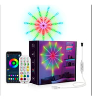 RGB Firework LED Duvar Lambası