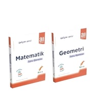 Birey Matematik A ve Geometri A Gelişim Serisi Soru Bankası 2 Kitap Set