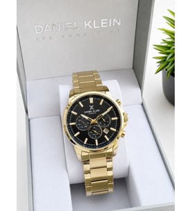 Daniel Klein 2 Yıl Garantili İç Fonksiyonları Aktif 3 Atm Suya Dayanıklı Erkek Kol Saati EDK10582-X1