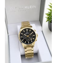 Daniel Klein 2 Yıl Garantili İç Fonksiyonları Aktif 3 Atm Suya Dayanıklı Erkek Kol Saati EDK10582-X1