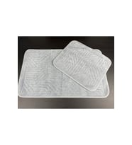 Tina Kaymaz Taban 2'li Pamuklu Banyo Paspası Yıkanabilir 60x100 50x60cm Banyo Halısı Gri