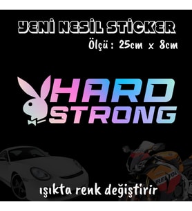 hard strong sert ve etkili ön arka cam uyumlu 2adet oto sticker - ışıkta renk değiştiren hologram sticker yapıştırma
