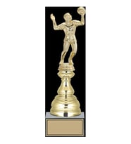 ODAK KUPA - Figürlü Kupalar - Voleybol Erkek Figürlü Kupalar FG-023 B - 31 cm