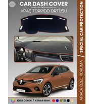 RENAULT CLİO 5 (2019-2023) Torpido Örtüsü Ön Göğüs Koruma Torpido Koruma Birebir Uyum Kaymaz