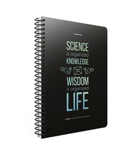 GIPTA LIFE-BOOK SPİRALLİ KARTON KAPAK DEFTER 19X26 100YP. ÇİZGİLİ