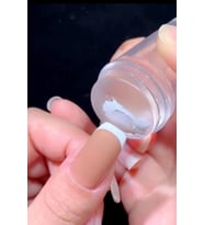 Gold Beauty Tırnak Süs Damgalama Yumuşak Ve Pürüzsüz Yüzey, Kolay Ve Pratik French Stamper Aleti Seti