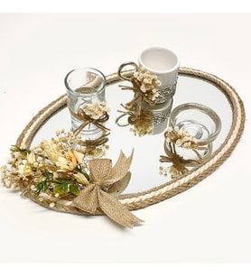 Söz Nişan Damat Kahve Tepsisi 53228