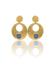 Kadir Jewellery 22 Ayar Altın Kaplama Vintage Küpe -El İşçiliği Ve Hipoalerjenik Küpe