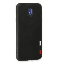Newface Samsung Galaxy J7 Pro / J730 Kılıf Loop Deri Silikon - Siyah