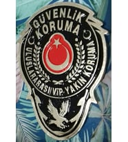 YAKIN KORUMA CÜZDAN ROZETİ (METAL)-SATIN/AL,YAKIN KORUMA KIMLIK KARTLI PERSONELE SATILIR.-SIVILE SATILMAZ