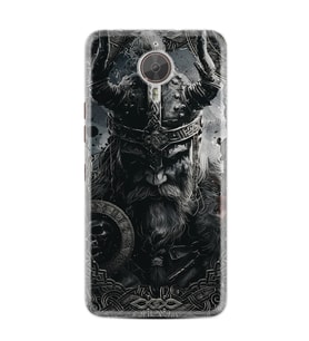GM5 Plus Kılıf HD Resim Baskılı Viking StKd -012