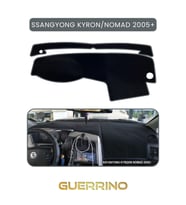 SSANGYONG Kyron / Nomad (2005+) ;TORPİDO KORUMA HALISI GRİ KENAR
