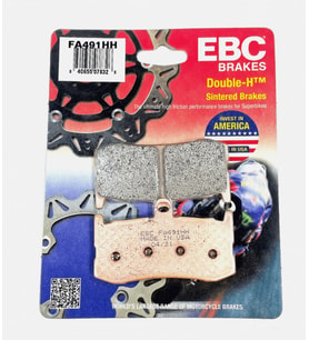 Ebc Fa491Hh 2009-2017 Triumph Daytona 675 Uyumlu Ön Fren Balatası Sinterli Balat