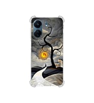 PrintiFy Xiaomi Redmi 13c ile Uyumlu Simya Serisi Sarmal Yolculuk Tasarımlı Uv Baskılı Köşe Korumalı Antişok Kılıf
