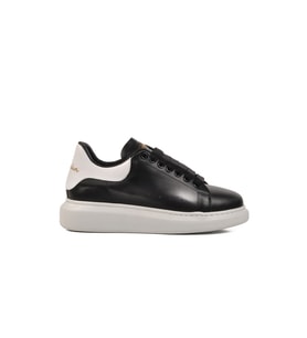 Ayakmod Siyah Hakiki Deri Erkek Sneaker Premium 02028 M (Beyaz - Pera)