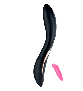 Satisfyer Rrrolling Explosion Black Hareketli Boncuklu Titreşimli Vibratör+Vibratör