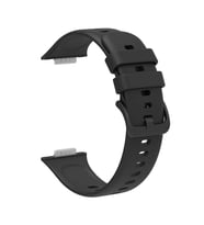 Huawei Watch Fit 2 Uyumlu Kordon Silikon Yumuşak Esnek Aparatlı KRD-43 Kayış