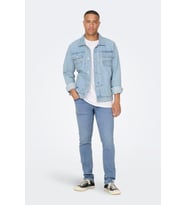 ONSLOOM SLIM 7899 EY BOX JEANS (Açık Mavi)