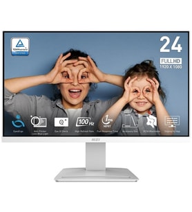 MSI 23.8 FLAT VA PRO MP2412W 1MS 100HZ HDMI EV OFİS MONİTÖRÜ BEYAZ