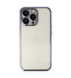 Apple İphone 13 Pro Kılıf Razer Lensli Silikon - Mor