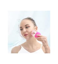 Pembe Silikon Yüz Buz Masaj Rulosu, Sıkılaştırıcı ve Ferahlatıcı