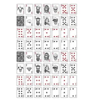 Poker Destesi Sticker Set 56 Parça Telefon, Tablet, Defter, Laptop Sticker