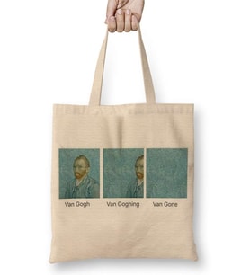 Van Gogh Van Goghing Bez Çanta Uzun Saplı