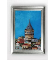 GÜMÜŞ ÇERÇEVELİ TABLO A1387