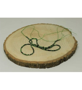 Anyolit (Rubizoit – Rubyzoisit) Taşı YARIM Dizi 2mm (17cm uzunluğundadır)