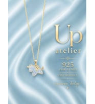 Up Atelier 925 Ayar Gümüş İthal Zincirli Zirkon Taşlı At Figürlü Kolye