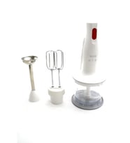 BLENDER SETİ  DOĞRAYICI - MİKSER - BLENDER  600ML HAZNE  350W SHB-3182 (5343)