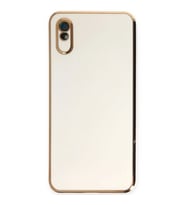 Xiaomi Redmi 9a Kılıf Volet Silikon - Beyaz