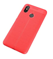 Lexroo Xiaomi Mi Max 3 Kılıf Niss Silikon Kılıf - Kırmızı