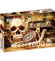 Enjoy 1000 Parça Korsan Kaptanın Masası Puzzle