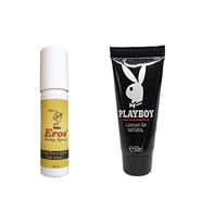 1 Adet Eros Stop Sprey + Playboy Lubricant Jel