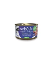 Schesir C141 Ton Balık ve Sığır Etli Jöleli Kedi Konservesi 85 Gr